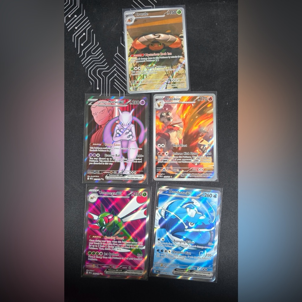 Lot of 5 Destined Rivals Pokémon Cards